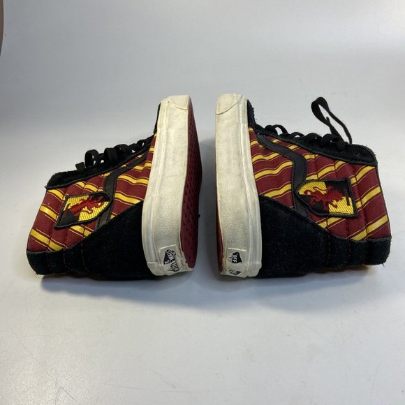 Vans Harry Potter Skateboard High Top Shoe Gryffindor US Men 5.0 Women 6.5 - Picture 2 of 13